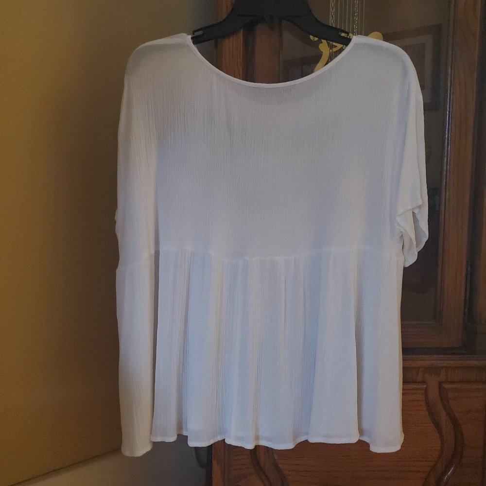 SHEIN  Women's Short-Sleeved Floral Pattern Tunic - Picture 7 of 11